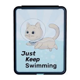 Just Keep Swimming Poster